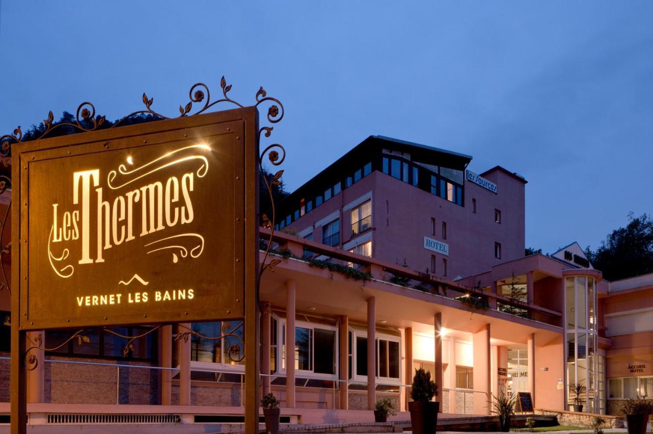 Hotel Les Sources Верне-ле-Бен Экстерьер фото